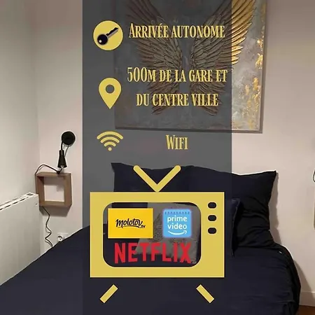 F2 A 500 M Centre Et Gare - 1er Etage